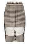 Burberry Ladies Black Ip Pattern Bottoms In Black Ip Pattern