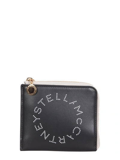 Stella Mccartney Wallet With Zip In Black