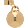 Räthel & Wolf Gold Sim Single Airpod Charm In Gold Vermeil