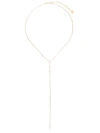 Shay 18kt Yellow Gold Infinity Diamond Necklace In Gold
