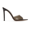 Gianvito Rossi Black Elle 105 Heeled Sandals