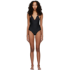 JADE SWIM BLACK ALL IN ONE-PIECE SWIMSUIT