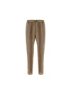 ETRO ETRO MEN'S BROWN OTHER MATERIALS PANTS,1W7041098500 50