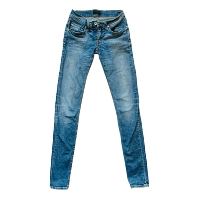 Pre-owned Tiger Of Sweden Slim Jeans In Blue