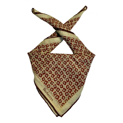 Pre-owned Burberry Scarf & Pocket Square In Multicolour