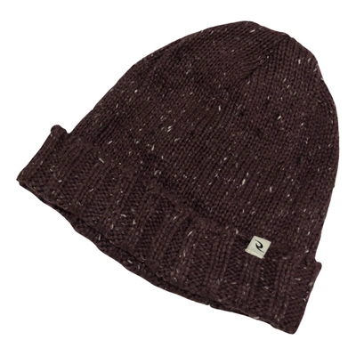 Pre-owned Rip Curl Beanie In Brown
