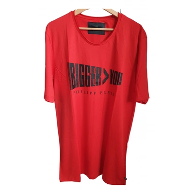 Pre-owned Philipp Plein T-shirt In Red