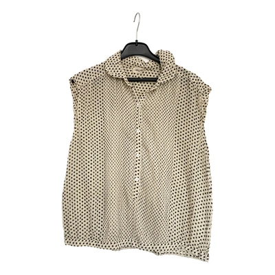 Pre-owned Laurence Dolige Shirt In Beige