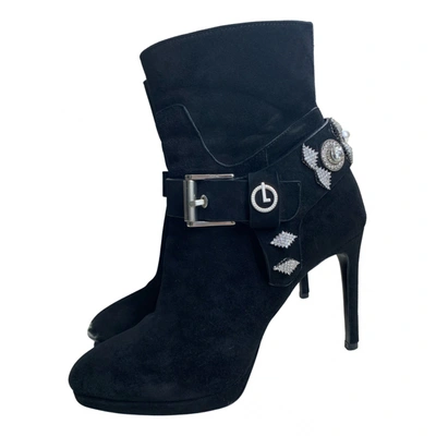Pre-owned Luis Onofre Ankle Boots In Black