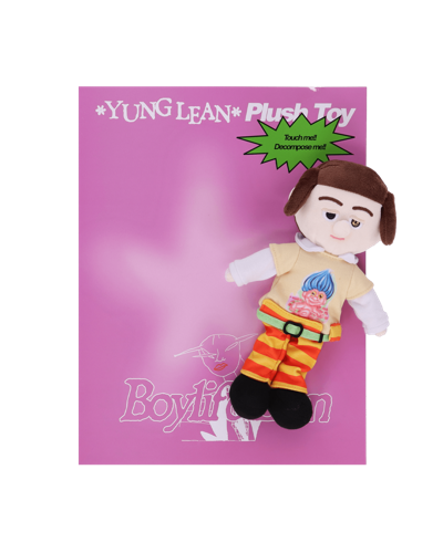 YUNG LEAN BOYLIFE LEAN PLUSH TOY 