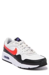 Nike Air Max Sc Sneaker In Platinum Tint/bright Crimson