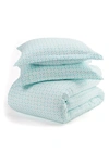 Ienjoy Home 3-piece Queen Duvet Set In Aqua