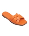 French Connection Shore Sandal In Orange