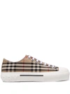 BURBERRY VINTAGE CHECK LOW-TOP SNEAKERS