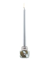 Baobab Collection Twins Agate Candlesticks