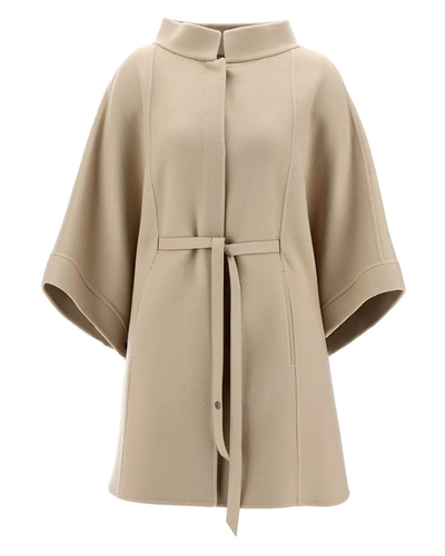 Loro Piana Salzburg Belted Cashmere Jacket In Beige