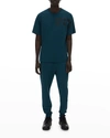 Helmut Lang Men's Macro-logo T-shirt In Neptune