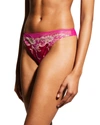 Lise Charmel Splendeur Soie Lace Thong In Splendeur Princes