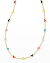 Kendra Scott Haven Heart Strand Necklace In Multi Mix