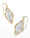 Kendra Scott Abbie Drop Earrings In Gold - Rhod Mix