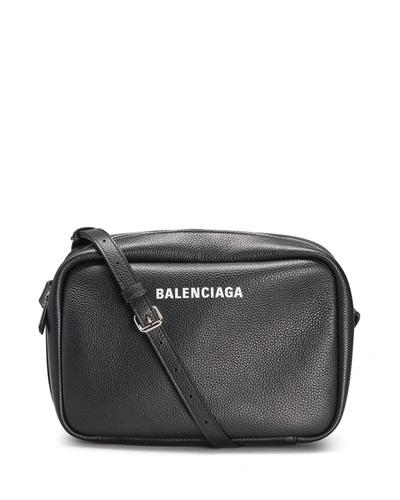 Balenciaga Everyday Camera Crossbody Bag In Black