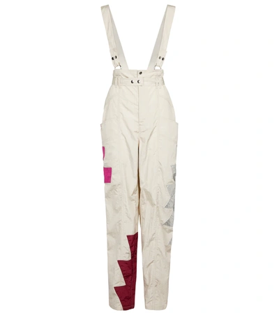 Isabel Marant Cenekla Printed Ski Overalls In Ecru