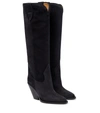 ISABEL MARANT LOMERO SUEDE KNEE-HIGH BOOTS