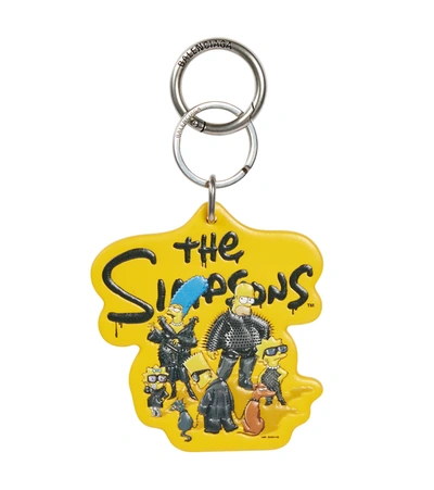 Balenciaga X The Simpsons Tm & 20th Television Keychain In Yellow