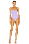 Hunza G Pamela Swimsuit In Lilac