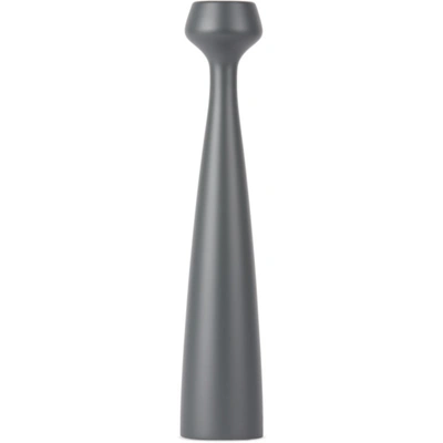 Applicata Grey Lily Candle Holder In City Grey