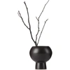 MARLOE MARLOE GREY MATTE BOBBY VASE