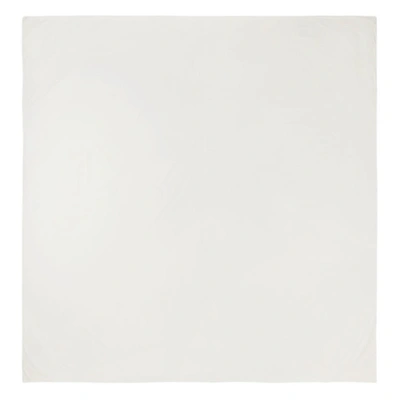 Tekla White Percale Duvet Cover, Queen In Broken White