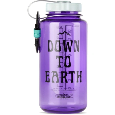 Afield Out Ssense Exclusive Purple Earth Nalgene Water Bottle, 1 L