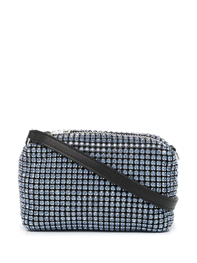 Alexander Wang Medium Heiress Pouch Bag In Blue