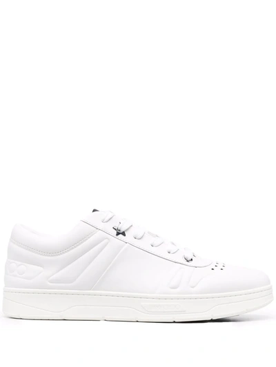 Jimmy Choo Sneakers Hawaii / M White Leather