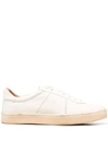 ELEVENTY LOW-TOP LEATHER SNEAKERS