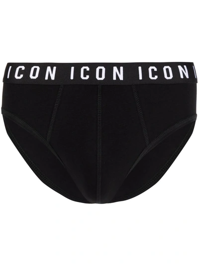DSQUARED2 ICON-WAISTBAND BRIEFS