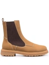 Diesel Alabhama Pull-on Boots In Neutrals