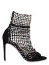 René Caovilla Galaxia Pump Sandals In Black