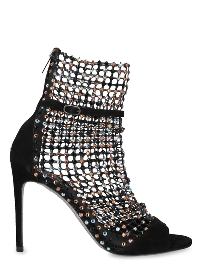René Caovilla Galaxia Pump Sandals In Black