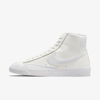 Nike Blazer Mid '77 Next Nature Women's Shoes In Sail,white