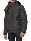 Marc New York Men's Phoenix Down-blend Puffer Jacket In Charcoal