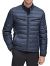Marc New York Men's Grymes Channel Quilted Puffer Jacket In Ink