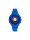 Versus Women's 39mm Silicone & Stainless Steel Watch In Blue