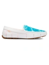 Swims Men's Pool-print Venetian Loafers In Aqua