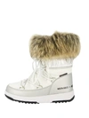 MOON BOOT KIDS WHITE BOOTS FOR GIRLS