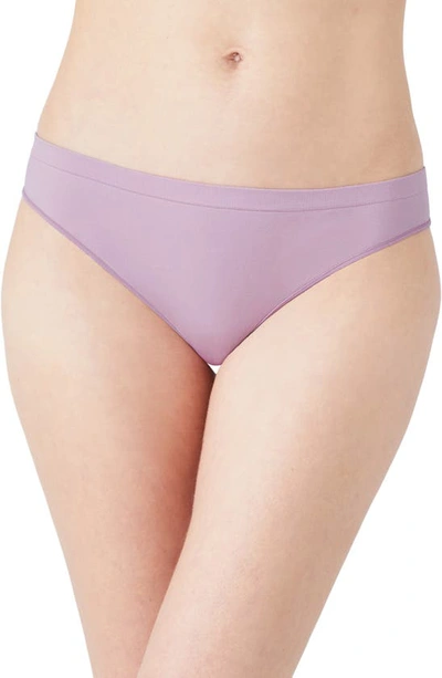 B.tempt'd By Wacoal Comfort Intended Daywear Thong In Orchid Haze