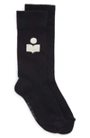 Isabel Marant Siloki Socks In Faded Night