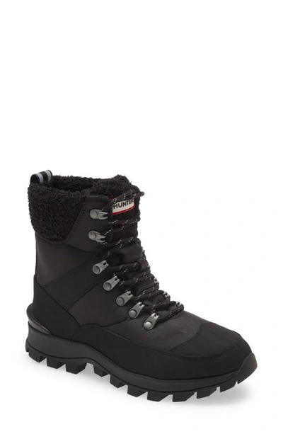 Hunter Women's Insulated Recycled Polyester Commando Boots In Black