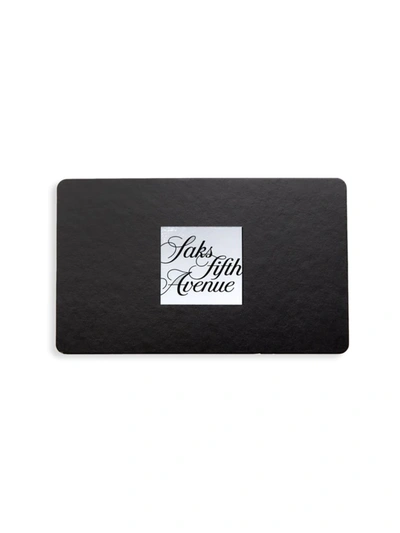 Saks Fifth Avenue Standard Gift Card